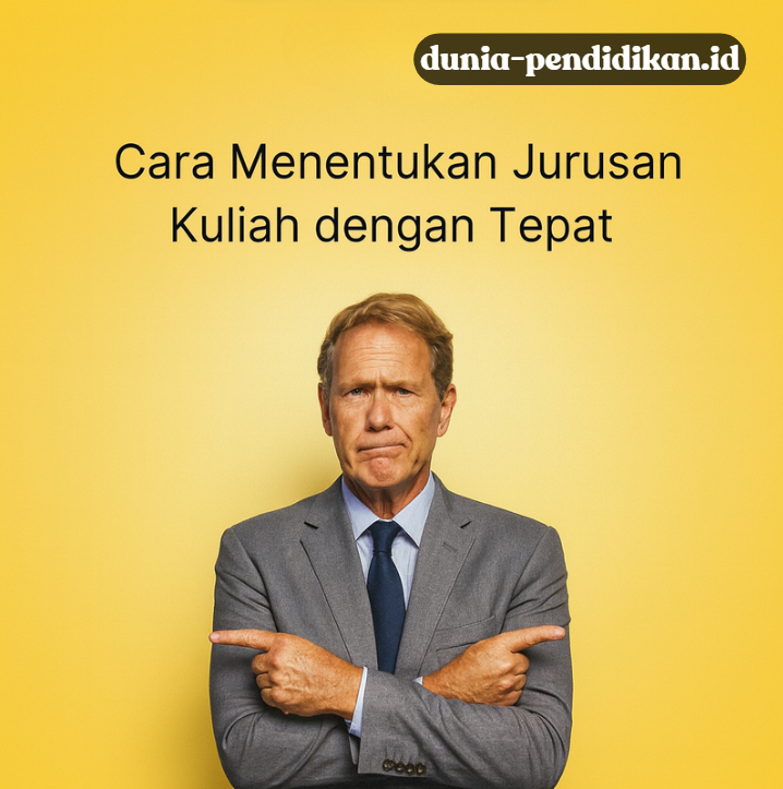 cara menentukan jurusan kuliah